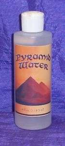 Pyramid Water 4 oz. Bottle, Ceremony, Altar, Ritual  