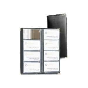  Rolodex Business Card Book   Black   ROL67473 Office 