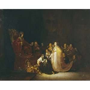  The Queen of Sheba Before King Solomon Arts, Crafts 