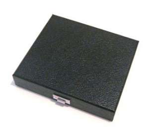 Black 36 Large Ring Wide Slot Display Storage Case Box  