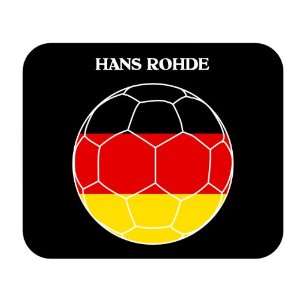  Hans Rohde (Germany) Soccer Mouse Pad 