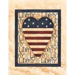 Liberty Heart    Print 