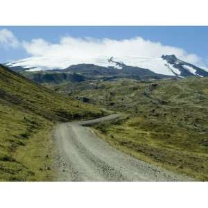  Road to Snaefellsness Mountain, Iceland, Polar Regions 