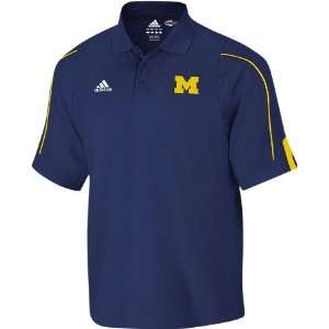 Michigan Wolverines NCAA Adidas Big Game Polo Shirt 