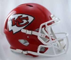 KANSAS CITY CHIEFS NFL Riddell REVOLUTION SPEED Helmet  