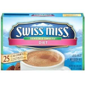 Swiss Miss Hot Cocoa Mix, Sensible Sweets, Diet, Diet w/ Calcium, 8 ct 