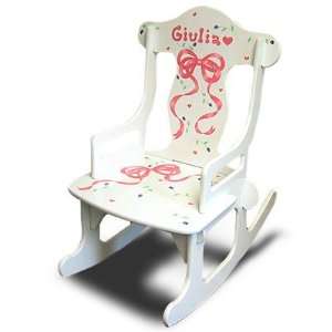  Personalized Large Wooden Rocking Chair Toys & Games