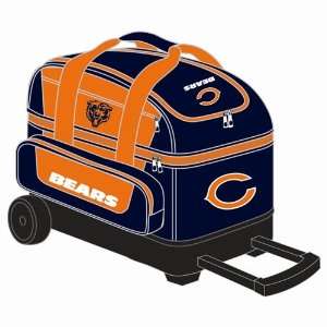  NFL Double Roller Bowling Bag  Chicago Bears Sports 