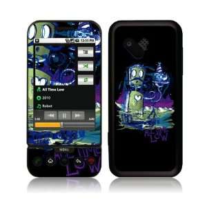   HTC T Mobile G1  All Time Low  Robot Skin Cell Phones & Accessories
