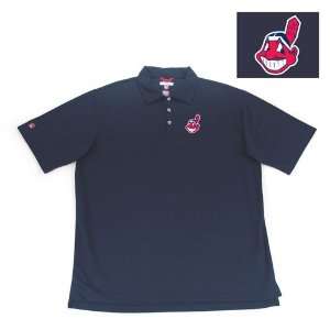  Cleveland Indians MLB Excellence Polo Shirt (Navy 