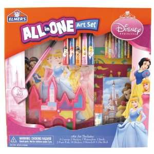    Elmers Kids Arts and Crafts Princess All In One Toys & Games
