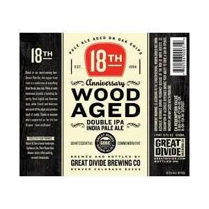  Great Divide Wood Aged Dipa 18th Anniv. 22OZ Grocery 