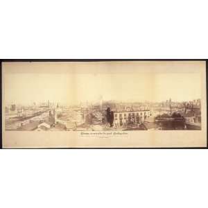  Panoramic Reprint of Chicago, as seen after the great conflagration 