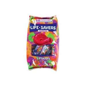   Marjack Lifesavers, five flavor Gummies, 42ozCANDY,GUMMISAVER 5 FLAVOR
