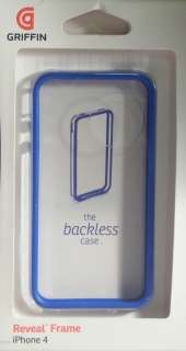 Griffin Reveal Case Blue iPhone 4   New Sealed Package    