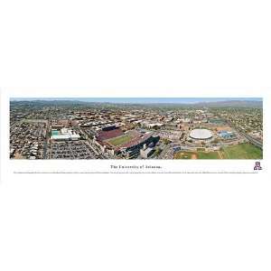  Arizona Wildcats University Campus Panoramic Print Sports 