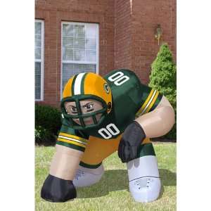  Green Bay Packers Nfl Inflatable Bubba Player Lawn Figure 