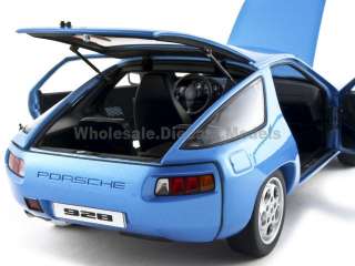 PORSCHE 928 DIECAST CAR MODEL BLUE 1/18 AUTOART  