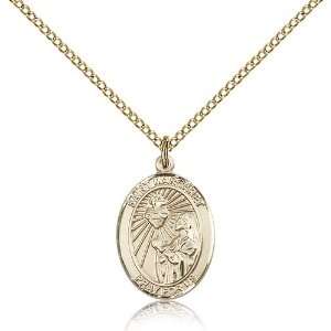 Genuine IceCarats Designer Jewelry Gift Gold Filled St. Margaret Mary 