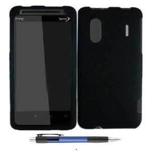  Black Design Protector Hard Cover Case for HTC Evo Design 
