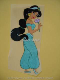 Disney Princess Aladdin JASMINE Iron On Patch Heat Transfer  