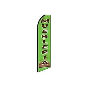  Muebles Feather Flag (11.5 X 2.5 Feet) 