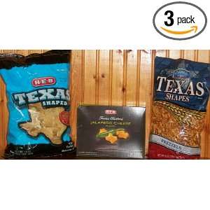 HEB Shape O Texas Snack Tiro Pack (1 Each Texas Shaped White Corn 