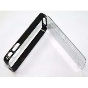  Black crystal slim fit hard plastic case for Apple iPhone 
