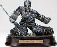 Hockey GOALIE TROPHY Award Sculpture w/ Free Engraving  
