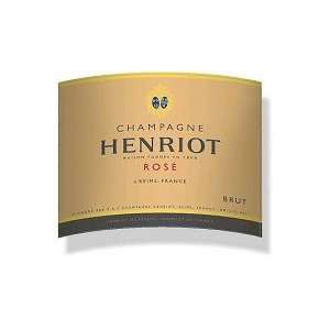  Henriot Champagne Brut Rose 750ML Grocery & Gourmet Food