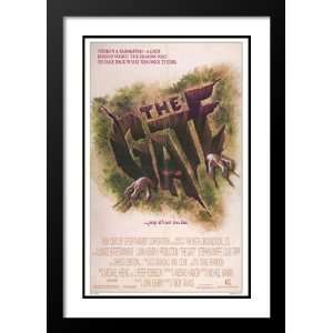 The Gate 32x45 Framed and Double Matted Movie Poster   Style A   1987