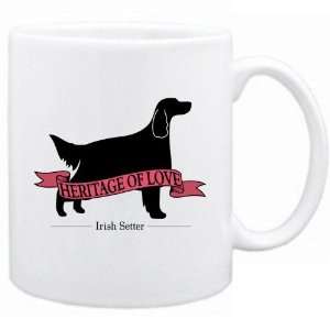   Irish Setter  Heritage Of Love  Mug Dog 
