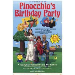  Pinocchios Birthday Party Movie Poster (11 x 17 Inches 
