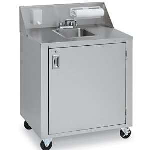  Crown Verity CVPHS 1   One Compartment Outdoor Hand Sink 