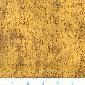  45 Wide Mount Vernon Crackle Mustard Fabric By The Yard 