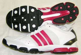 Adidas Womens Core 55 Training Shoe White/pink NIB  
