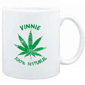  Mug White  Vinnie 100% Natural  Male Names Sports 