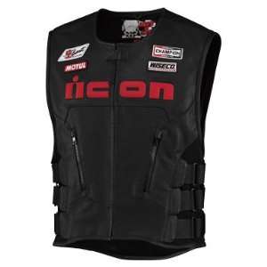  Icon Regulator Death Or Glory Vest   4X Large/Black 