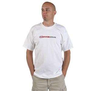  Motorcycle USA Corp T Shirt   Large/White Automotive