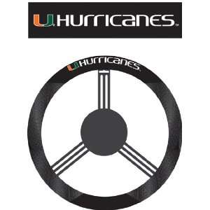  Miami Hurricanes Steering Wheel Cover from NEOPlex Office 