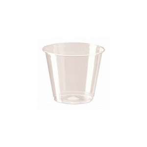  Dixie Clear Plastic 9 Oz Squat Party Glasses Kitchen 