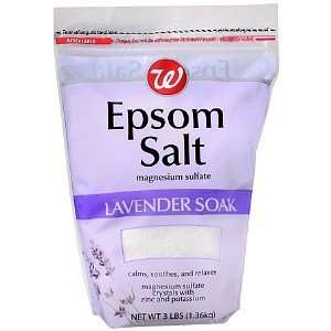   Lavender Soak Epsom Salt, 3 lb Health 
