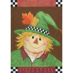  Scarecrow Fall Leaves Foilage Garden Flag Banner Patio 