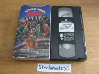 Little Shop of Horrors VHS Video 1986 Release 085391170235  