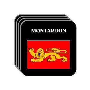  Aquitaine   MONTARDON Set of 4 Mini Mousepad Coasters 