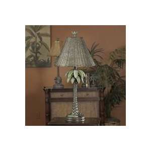  CL996TRM   Monkey Palm Table Lamp Two Pack