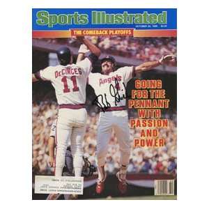  Bobby Grich Autographed Sports Illustrated 1986 Sports 