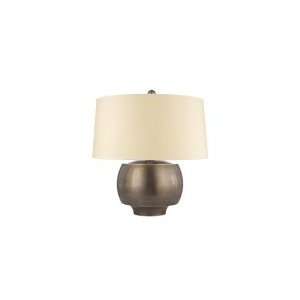 Hudson Valley L166 PN WS Holden 1 Light Table Lamp in Polished Nickel