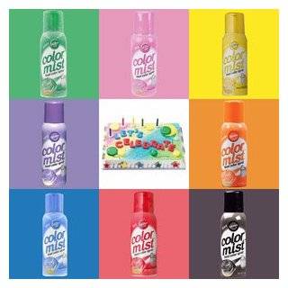 Wilton Master Color Mist Food Color Spray Kit (Includes all 8 Colors 
