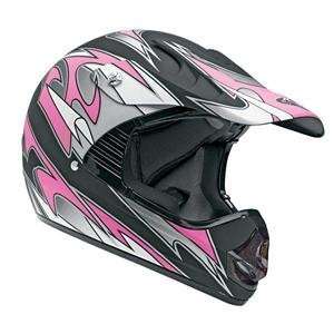  Vega Mojave Flat Finish Helmet   2X Large/Pink Automotive